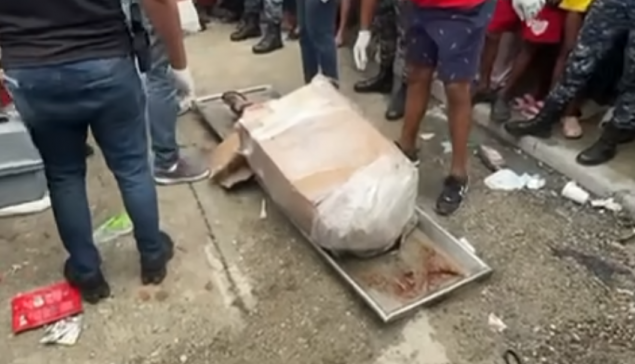 Hallan cadaver de mujer lanzado dentro de una caja en el sector Jeringa de SC